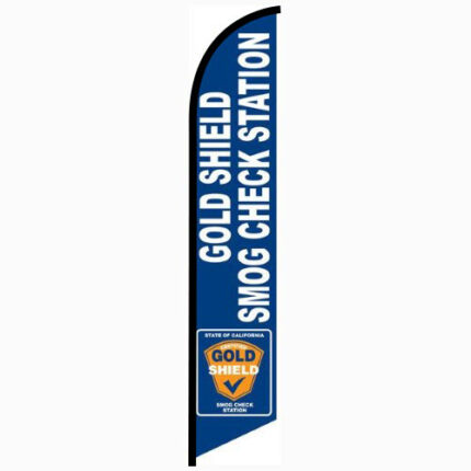 Gold Shield Station Smog Banner