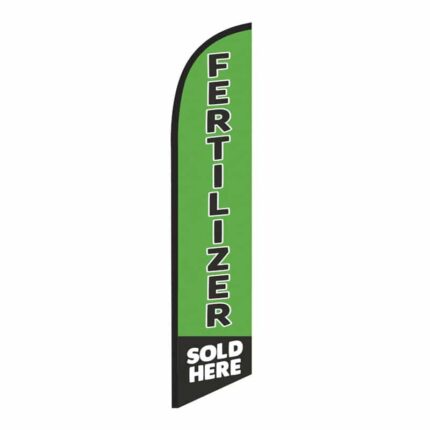 Fertilizer Sold Here Feather Flag