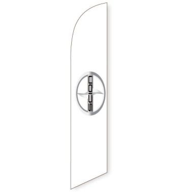 Scion (White) Feather Flag