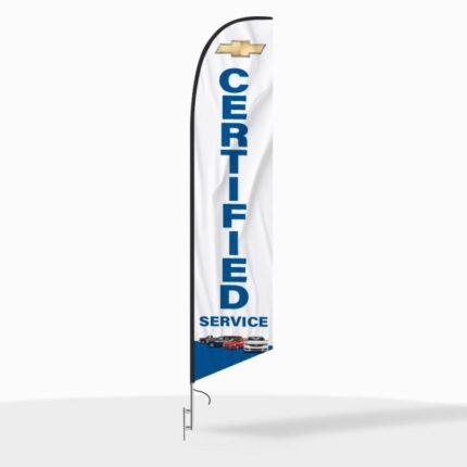 Chevrolet Certified Service Feather Flag